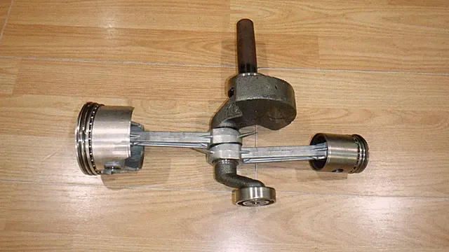 Atlas Copco 2024319436 5HP 20cfm air compressor crankshaft and pistons assembly.