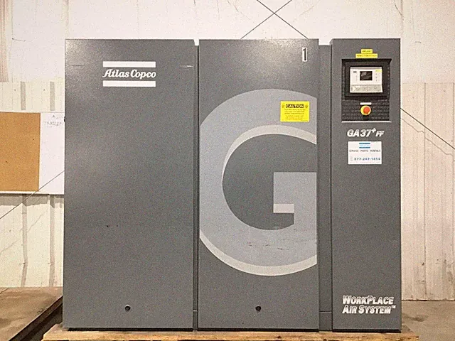 Atlas Copco GA37P Air Compressor 3PH 8,8bar 128PSI 0,88MPa