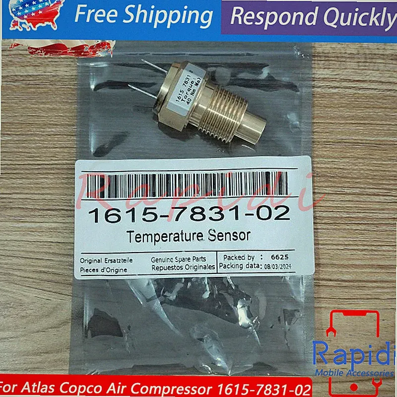 Temperature Sensor For Atlas Copco Air Compressor Parts 1615-7831-02 1615783102